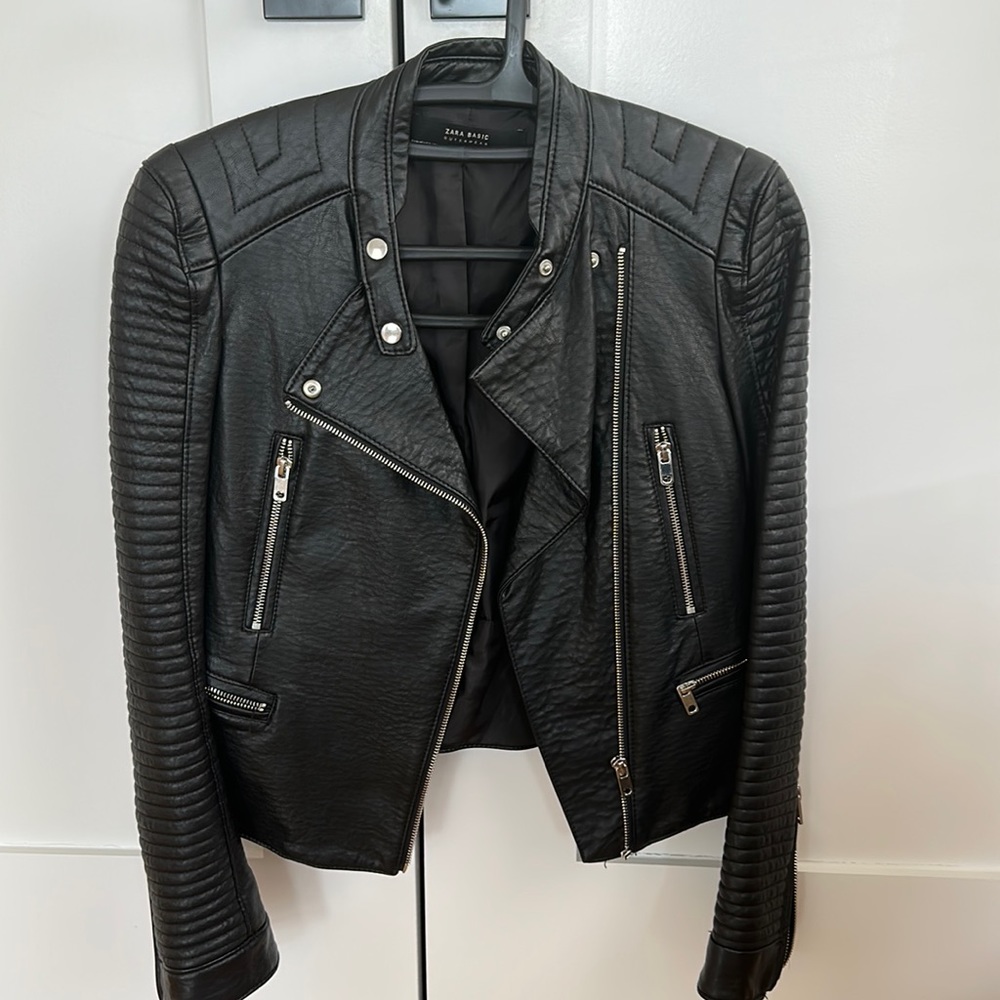 Leather jacket